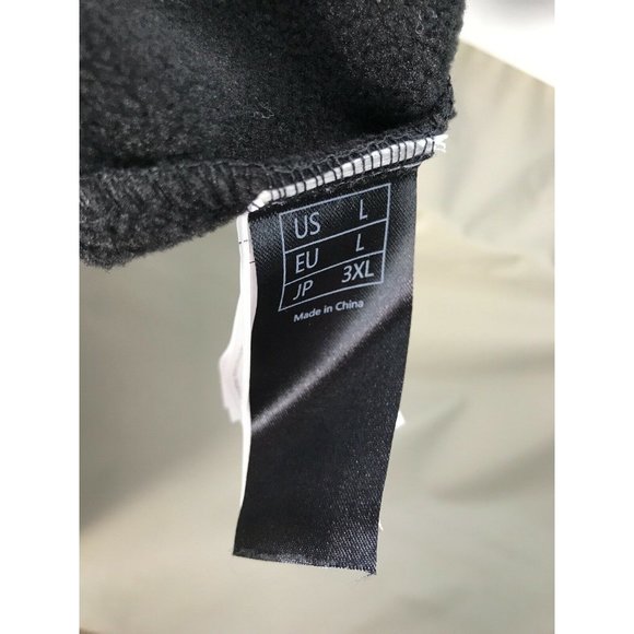 NWT Wantdo Men's Waterproof Mountain Sweatshirt Windproof Black, 1/4 Zip Large L - Picture 8 of 8